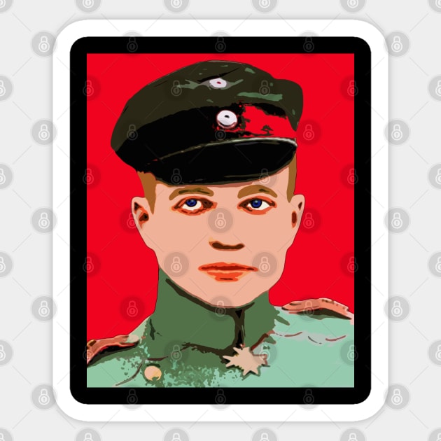 the red baron Sticker by oryan80